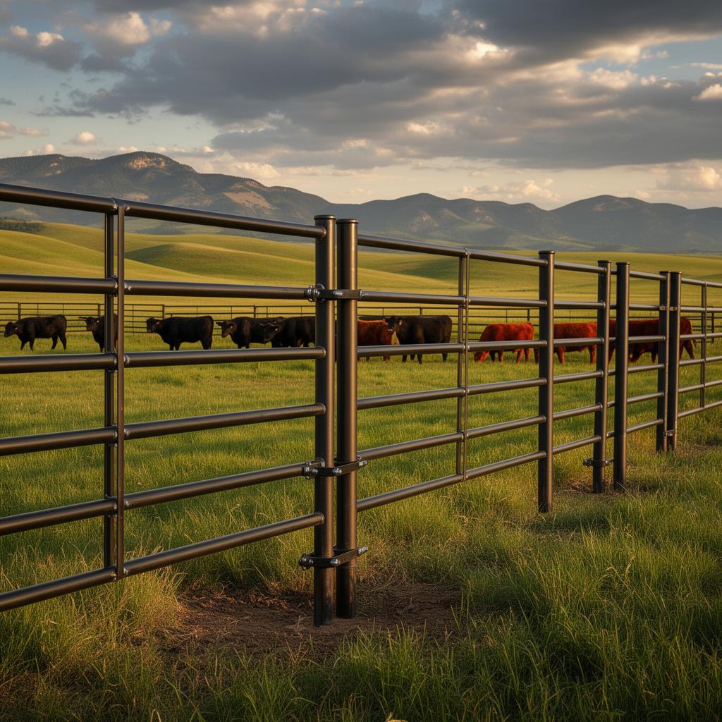 Ranch fence in Northern Colorado